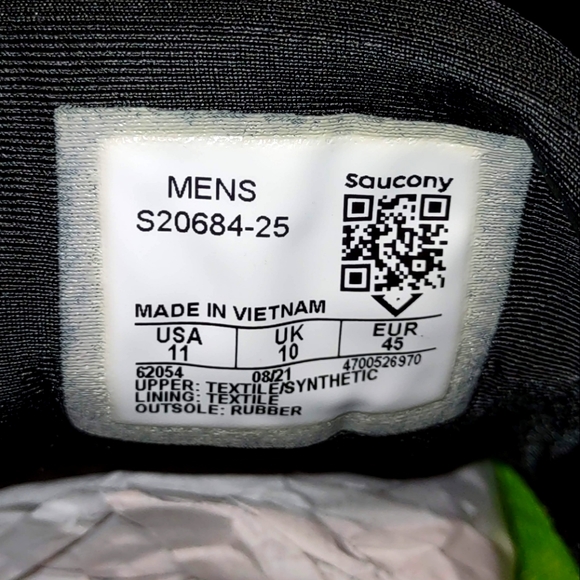 Saucony Men's Guide 15 Size 11 - Picture 5 of 9